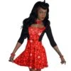 Krampus Flare Dress -Kreepsville Shop 464 Image1