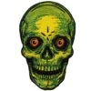 Staring Skull Yellow Patch 2 Staring Skull Yellow Patch -Kreepsville Shop 745 Image1