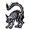 Xray Cat Mini Patch White -Kreepsville Shop 876 Image1