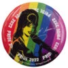Elvira Pride Comic Large Round Button Badge -Kreepsville Shop BBEP22