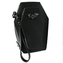 Coffin Mini Crossbody Bat Purse -Kreepsville Shop BCBCBT 4