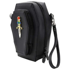 Elvira Dagger Coffin Mini Crossbody Purse -Kreepsville Shop BCBCED 3