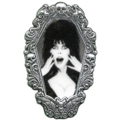 Elvira Hands Gothic Frame Enamel Pin