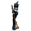 Elvira Standing Witch Black Enamel Pin -Kreepsville Shop BEESWB