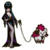 Elvira Walking Gonk Enamel Pin Set