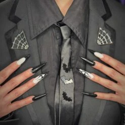 Flying Bat Plated Pin Set Of 3 7 Flying Bat Plated Pin Set Of 3 -Kreepsville Shop BEFB3 3