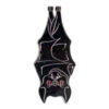 Hanging Bat Glitter Enamel Pin -Kreepsville Shop BEHBG