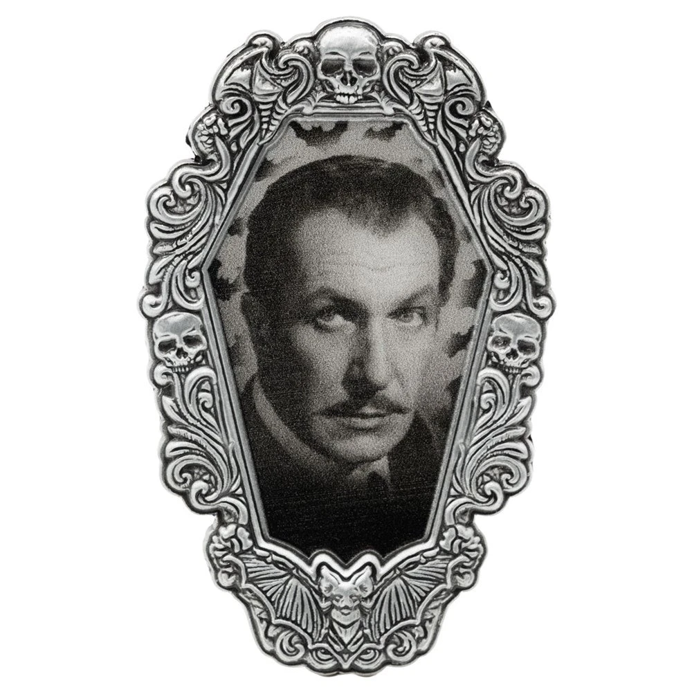Vincent Price Gothic Frame Enamel Pin 3 Vincent Price Gothic Frame Enamel Pin