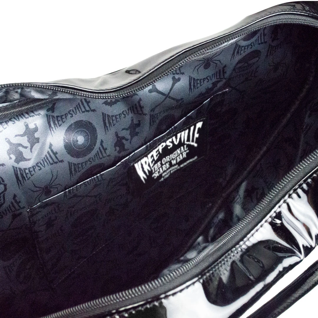 Pumpkin Glitter Heart Bag 6 Pumpkin Glitter Heart Bag - Image 4