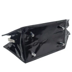 Vampira Skull Kiss Lock Deluxe Coffin Handbag -Kreepsville Shop BGKLCVA 3