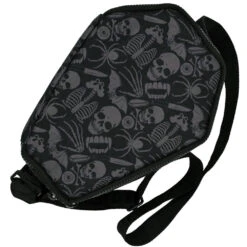Death Repeat Coffin Insulated Lunch Bag