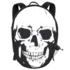 Big Skull Backpack White -Kreepsville Shop BPBSW