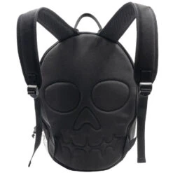 Big Skull Backpack White -Kreepsville Shop BPBSW 3