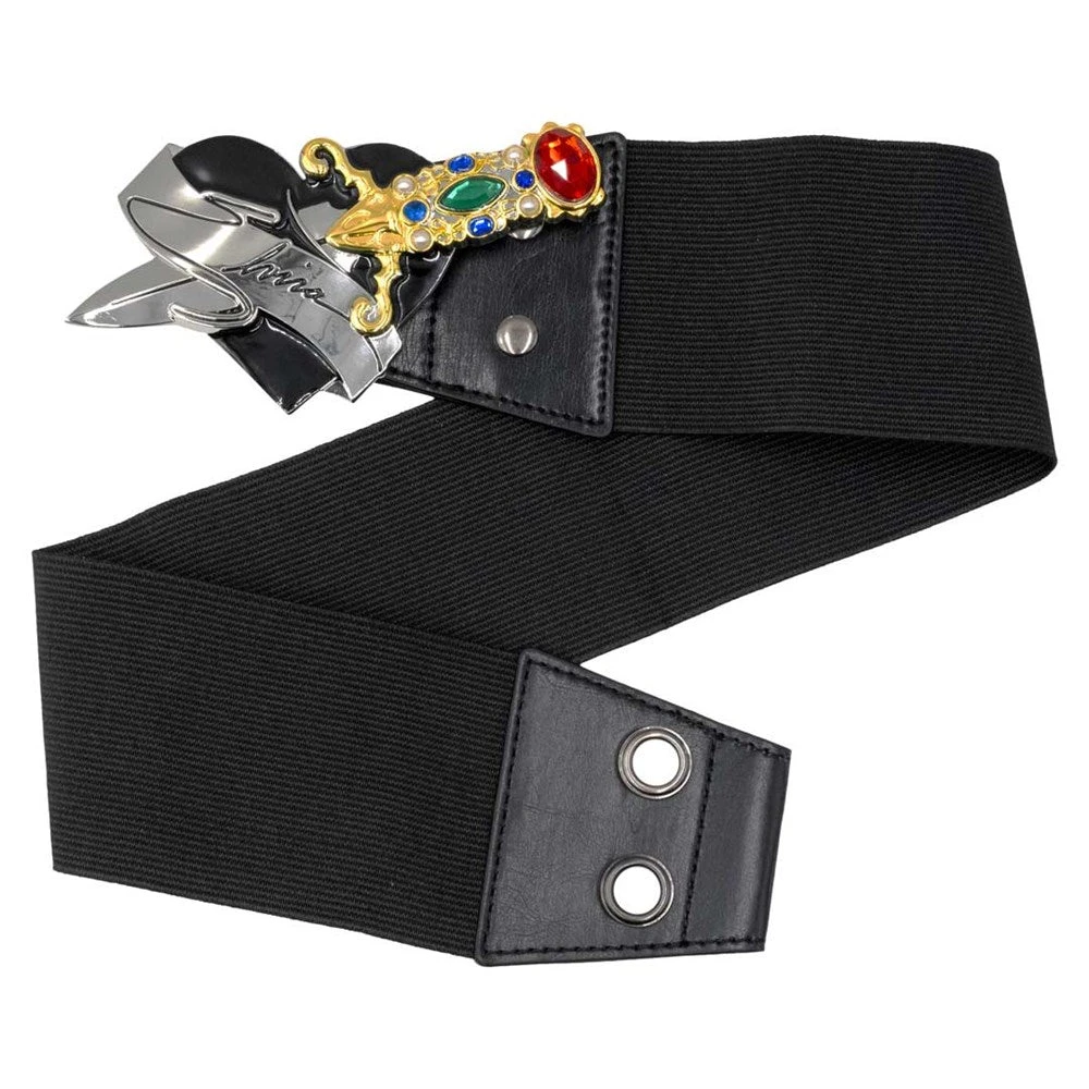 Elvira Dagger Elastic Waist Belt Black 4 Elvira Dagger Elastic Waist Belt Black - Image 2