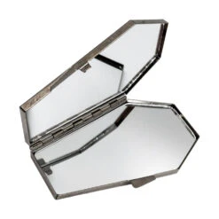 Kreepsville 666 Baphomet Satanic Red Glitter Coffin Compact -Kreepsville Shop CCBSRG 2