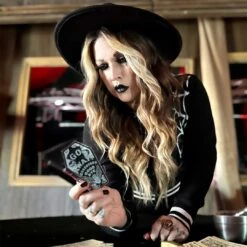 Go Away Ouija Coffin Compact -Kreepsville Shop CCGAO 3