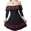 Ruffle Dress Satanic Circle