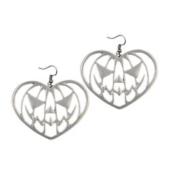 Pumpkin Heart Earring
