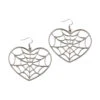 Web Heart Earring -Kreepsville Shop EWHS 3f3c1d61 7511 48a4 8b87 942d06eded78