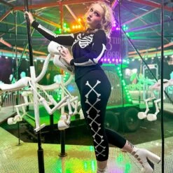 Skeleton Ribcage Bones Cardigan -Kreepsville Shop GCBBW 5