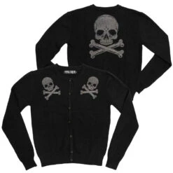 Skull Studded Cardigan -Kreepsville Shop GCSSS 3