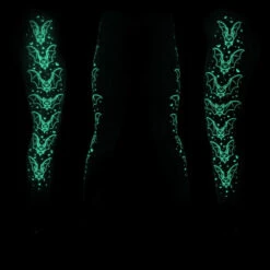 Bat Outline Glow Leggings -Kreepsville Shop GLBOG 3 c787057f 9bfc 45a1 ab8b 271a1f9d9465