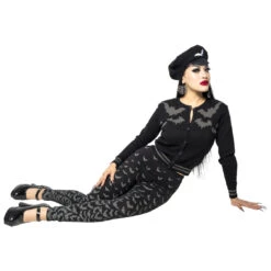 Bat Repeat Gradient Leggings -Kreepsville Shop GLBRG 4