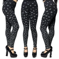 Bat Repeat Gradient Leggings