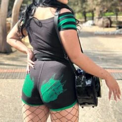 Creature Hand Womens Booty Shorts -Kreepsville Shop GRSCH 5