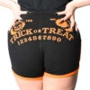 Trick Or Treat Spirit Board Womens Booty Shorts 1 Trick Or Treat Spirit Board Womens Booty Shorts -Kreepsville Shop GRSTTB