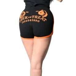 Trick Or Treat Spirit Board Womens Booty Shorts -Kreepsville Shop GRSTTB 3