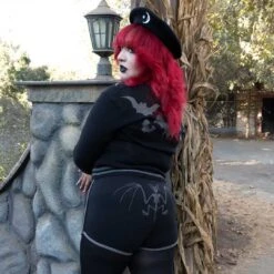 Crescent Moon Beret Hat -Kreepsville Shop HBBCMS 4