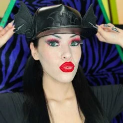 Bat Ear Wing Baseball Hat -Kreepsville Shop HBBEW 5