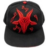 Satanic Goathead Baseball Hat -Kreepsville Shop HBSGHR