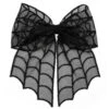 Spiderweb Lace Hair Bow -Kreepsville Shop HBSWL