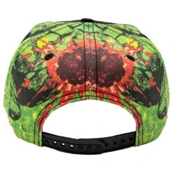 Zombie Bite Sublimation Baseball Hat -Kreepsville Shop HBZBS 4