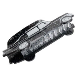 Hearse Black Glitter Claw Clip -Kreepsville Shop HCCHBG 2