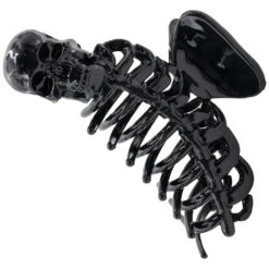 Skeleton Ribcage Hair Claw Clip Black -Kreepsville Shop HCCSRB 3 de385c96 dc75 4b1c 862b d06ec19b494f