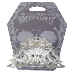 Spiderweb Hair Claw Clip Silver 9 Spiderweb Hair Claw Clip Silver -Kreepsville Shop HCCSWS 3 675235ad e8e0 45df a97d 7aa96af4cb7f