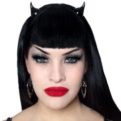 Horror Hair Horns - Black -Kreepsville Shop HHB 2