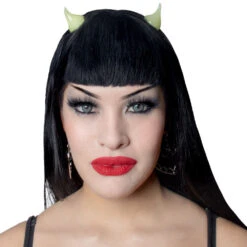 Horror Hair Horns - Glow In Dark -Kreepsville Shop HHGL 2 new