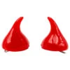 Horror Hair Horns - Red 2 Horror Hair Horns - Red -Kreepsville Shop HHR 1
