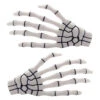 Skeleton Bone Hand Hairslides White -Kreepsville Shop HSBHW 1