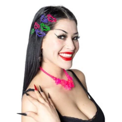 Bat Snap Hair Clips Multi Color 9 Bat Snap Hair Clips Multi Color -Kreepsville Shop HSCBMC 3