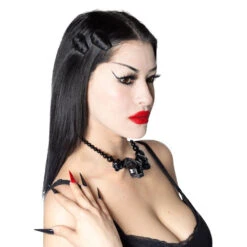 Coffin Snap Hair Clip Black 9 Coffin Snap Hair Clip Black -Kreepsville Shop HSCCB 3