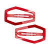Coffin Snap Hair Clip Red -Kreepsville Shop HSCCR
