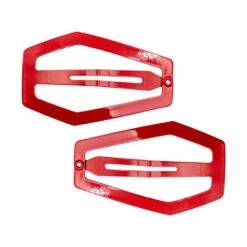 Coffin Snap Hair Clip Red