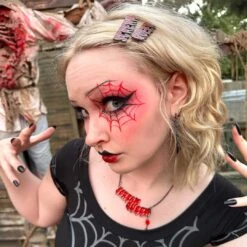 Scream Queen Text Hair Slides -Kreepsville Shop HSTSQ 5