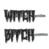 Witch Bitch Text Hair Slides -Kreepsville Shop HSTWB 26165d66 3646 4e02 aad6 763a04bee500