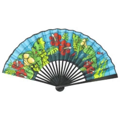 Creature Tiki Fabric Fan
